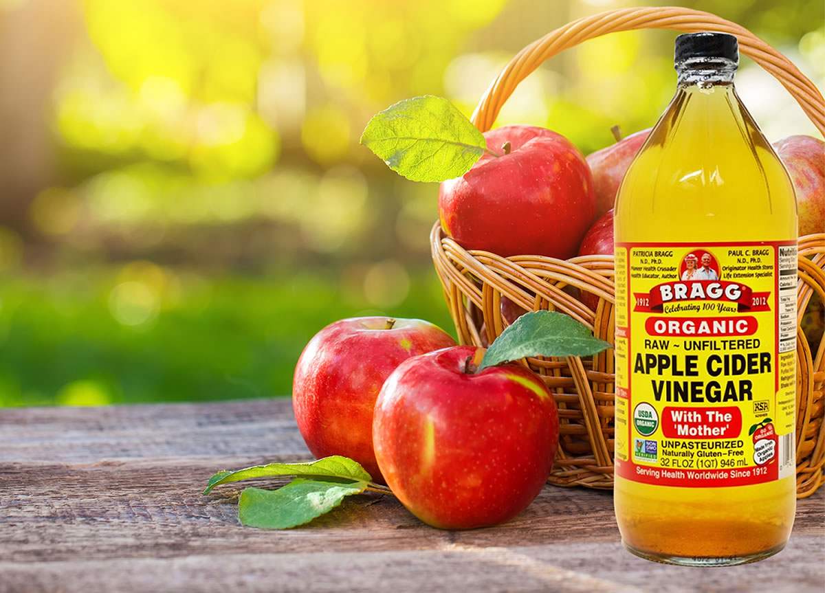 A natural probiotic made from fresh pressed organic apples